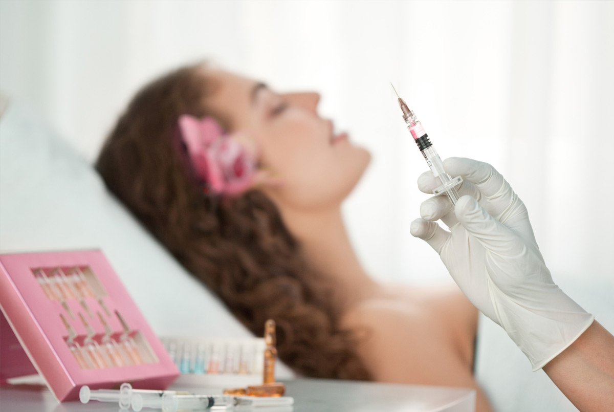 In cosmetic area injectables are commonly used to correct the appearance of mild to moderate dynamic fine lines and wrinkles. 